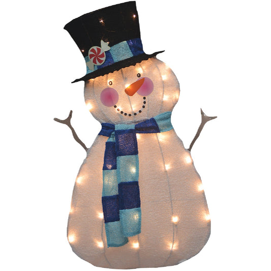 Product Works 32 In. Incandescent Snowman Holiday Figure