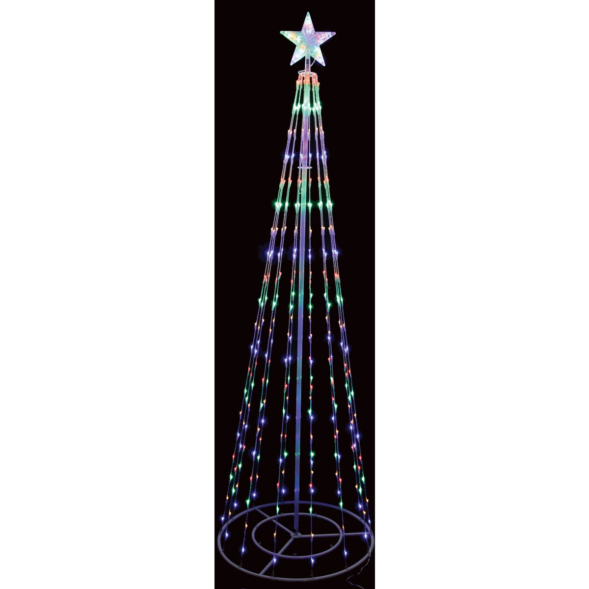 Alpine 86 In. LED Lighted Christmas Tree Tower