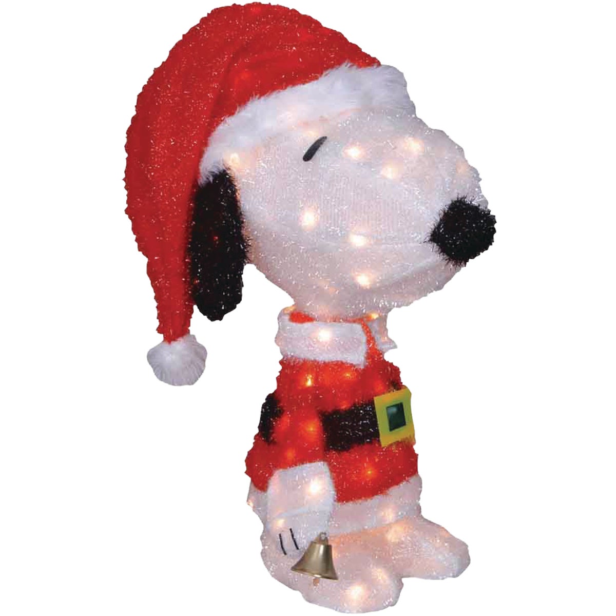 Product Works 26 In. Incandescent Illuminated Santa Snoopy Holiday Figure