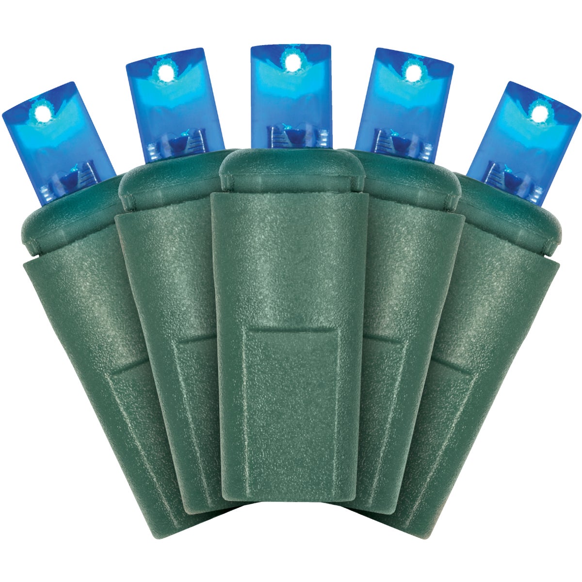 J Hofert Blue 50-Bulb M5 LED Light Set