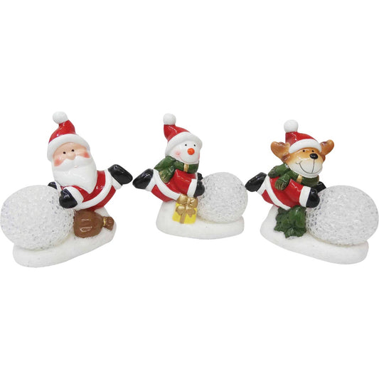 Alpine 4 In. LED Christmas Figurine