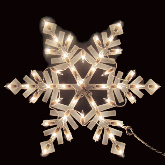 J Hofert 15.5 In. Incandescent Lighted Snowflake