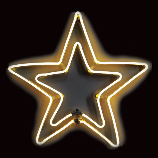 J Hofert 24 In. Neon LED Lighted Star