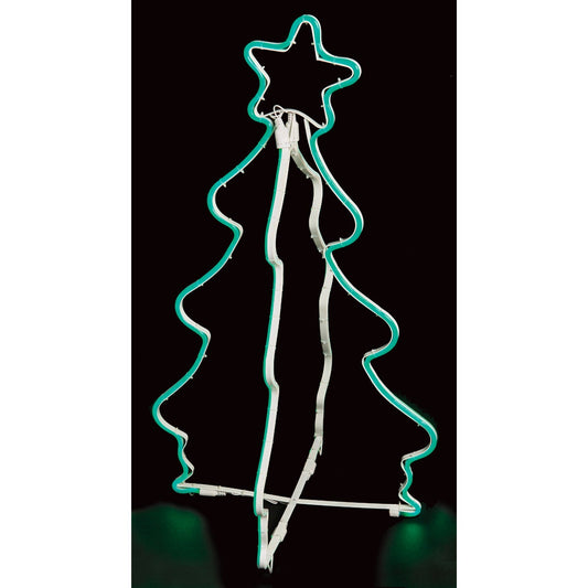 J Hofert 36 In. Neon LED Lighted Christmas Tree