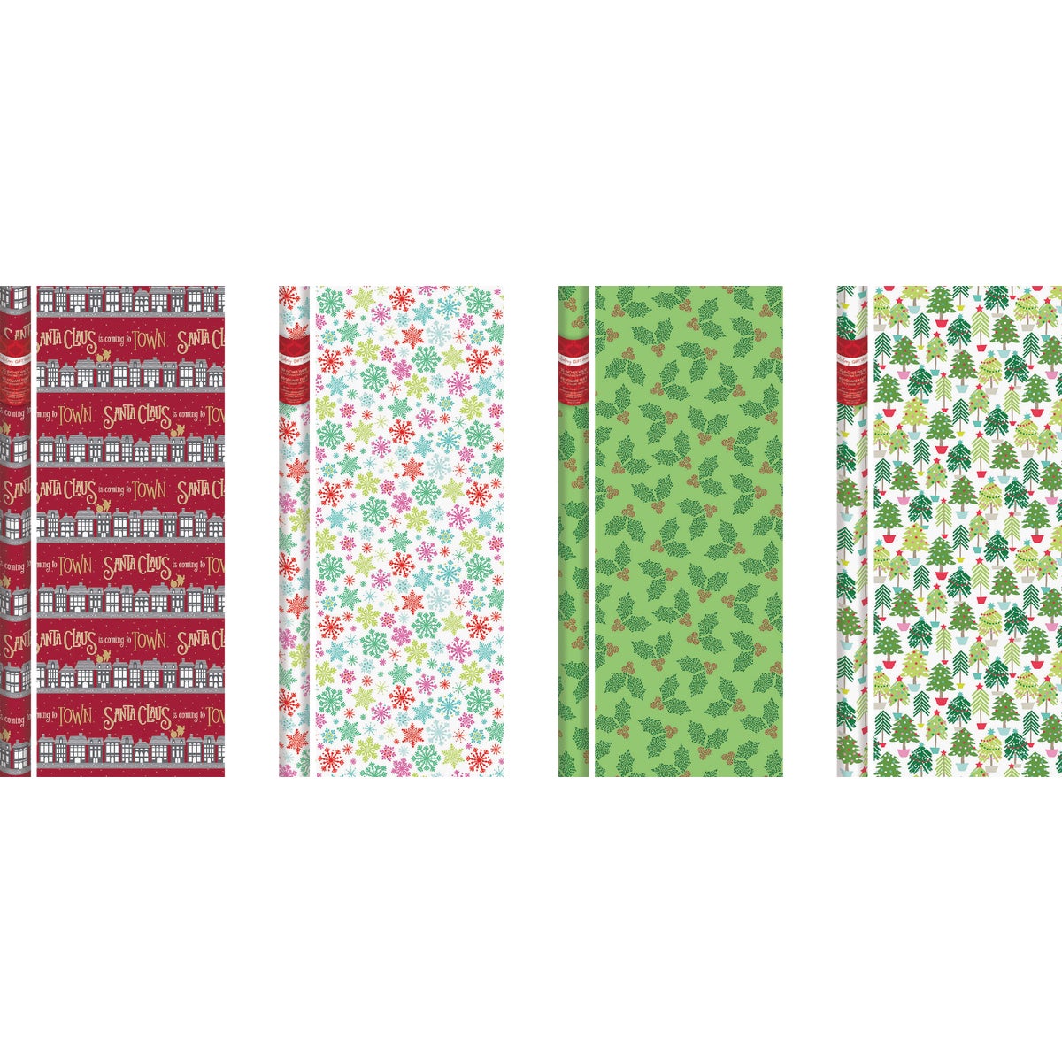 Paper Images Contemporary 40 In. Christmas Gift Wrapping Paper