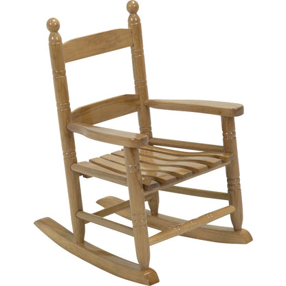 Knollwood Natural Wood Child Rocking Chair