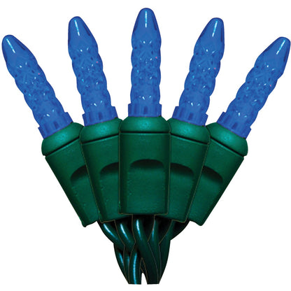 J Hofert Blue 50-Bulb C3 LED Light Set