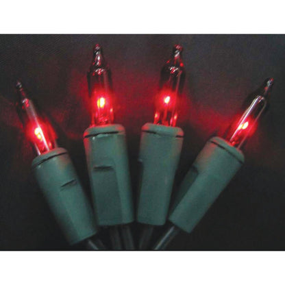 J Hofert Red 100-Bulb Mini Incandescent Light Set