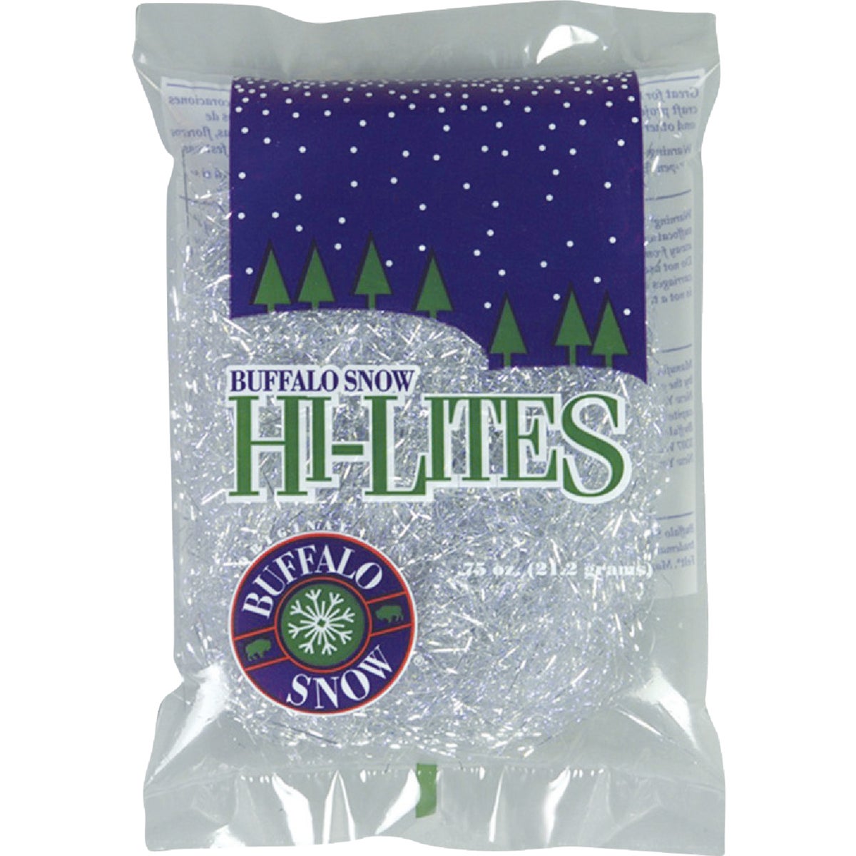 Buffalo Snow Hi-Lites Plastic 0.75 Oz. Artificial Snow