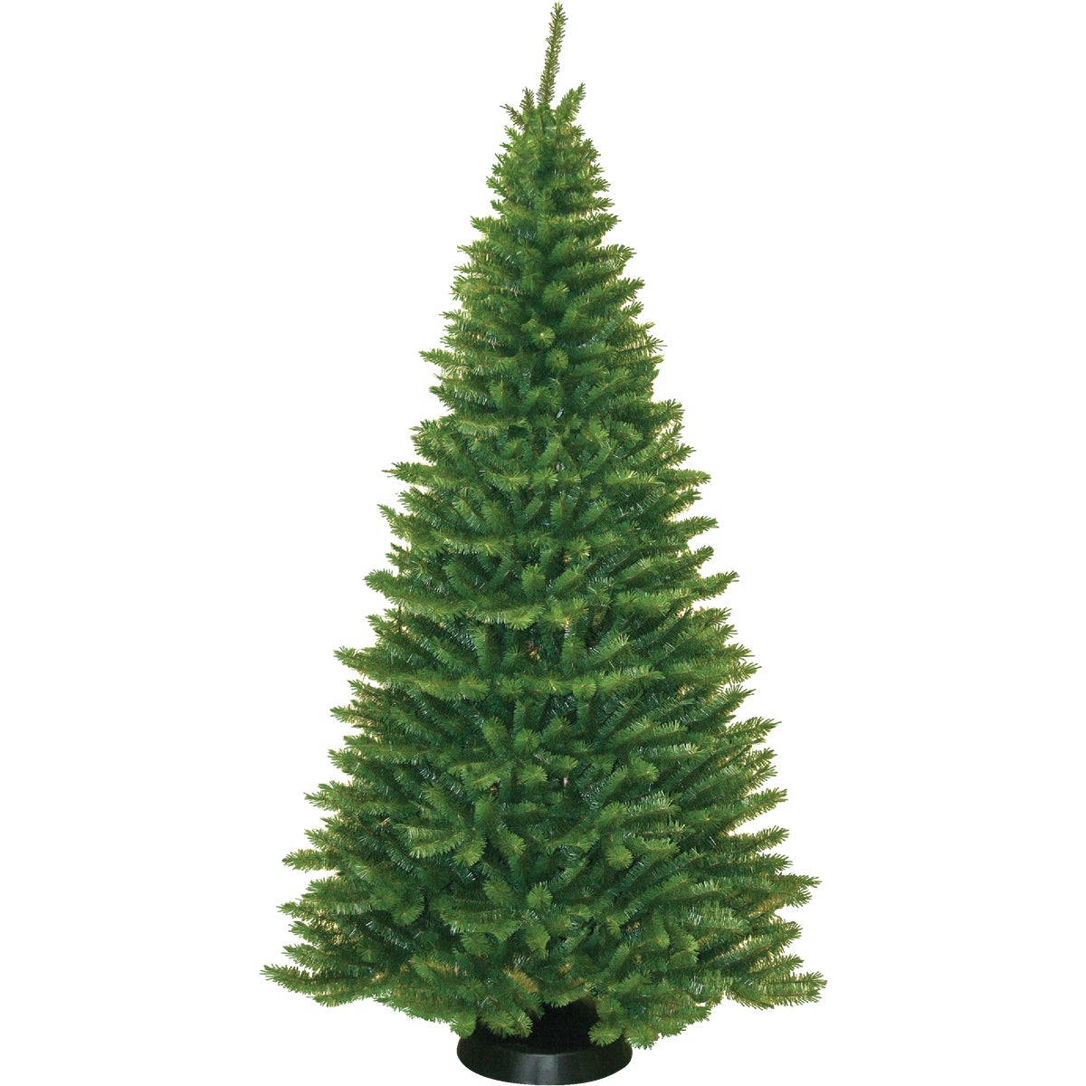 General Foam 7.5 Ft. Moss Grand Fir Slim Unlit Artificial Christmas Tree