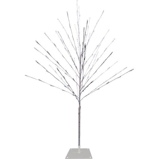 Alpine 5 Ft. White Twig LED Prelit Specialty Christmas Tree