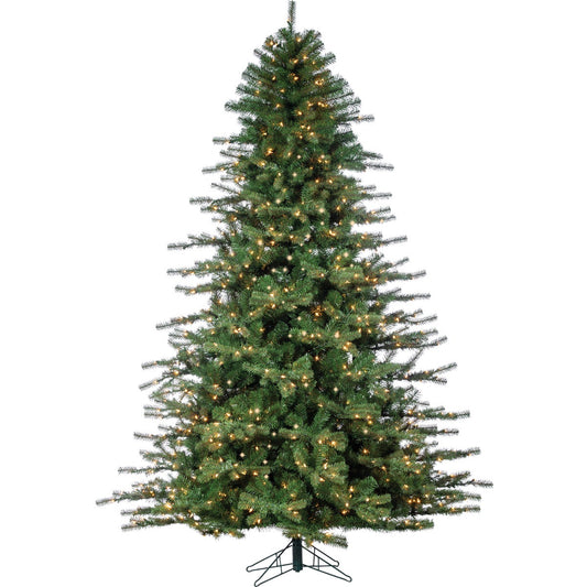 Sterling 7.5 Ft. New Layered Highland Pine 1000-Bulb Clear Incandescent Prelit Artificial Christmas Tree