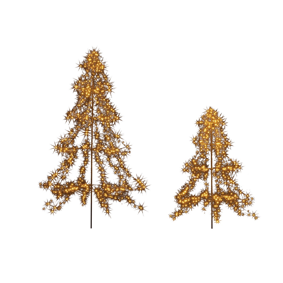 Lumineo 4.4 Ft. LED Warm White Lighted Christmas Tree