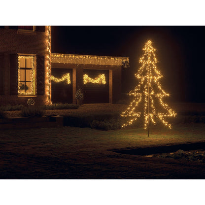 Lumineo 4.4 Ft. LED Warm White Lighted Christmas Tree