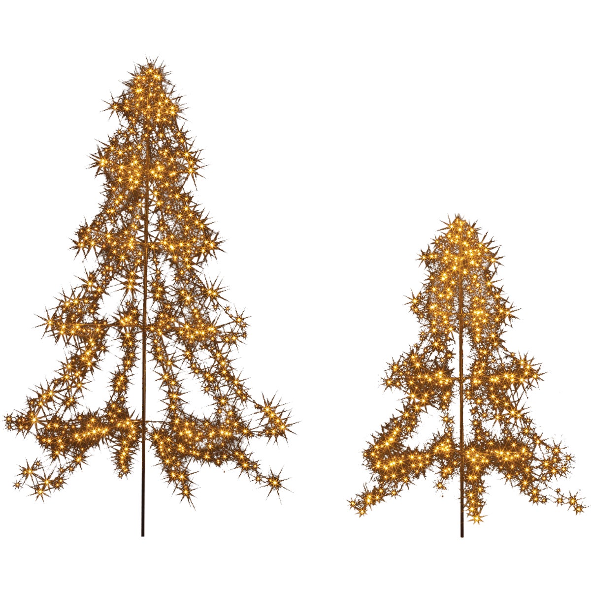 Lumineo 4.4 Ft. LED Multi Lighted Christmas Tree