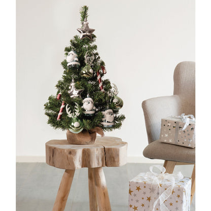 Everlands Imperial 23 In. Mini Christmas Tree with Multi Colored Ornaments