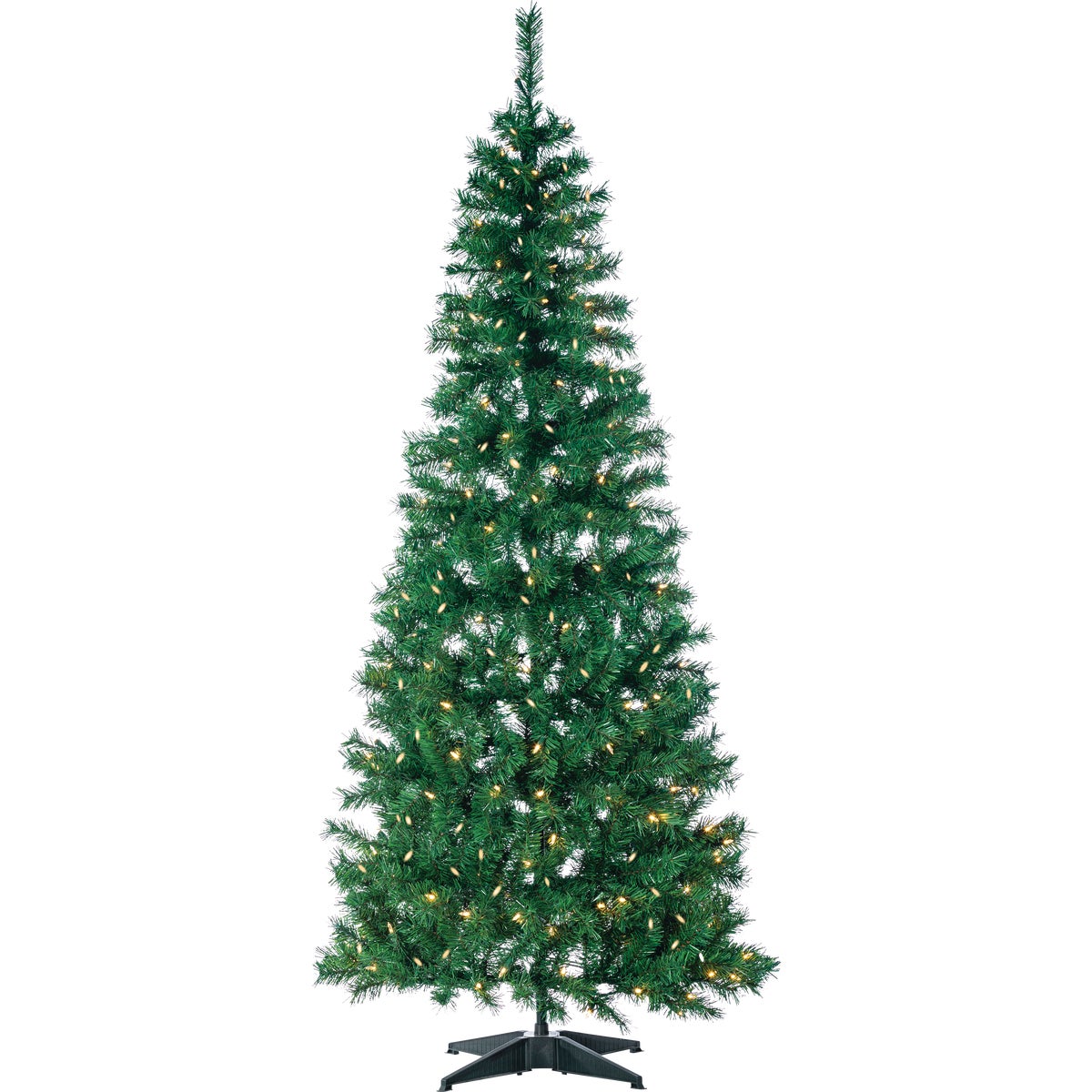 Gerson 6 Ft. Fir Pop-Up Warm White LED Prelit Artificial Christmas Tree