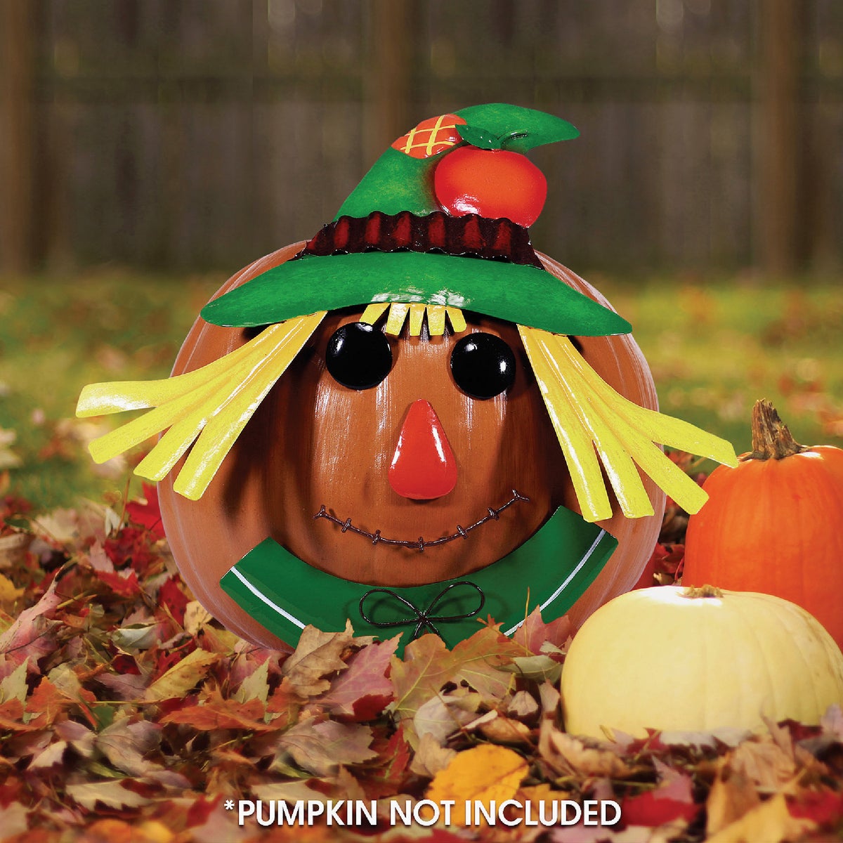 Alpine Metal Harvest Scarecrow Pumpkin Kit