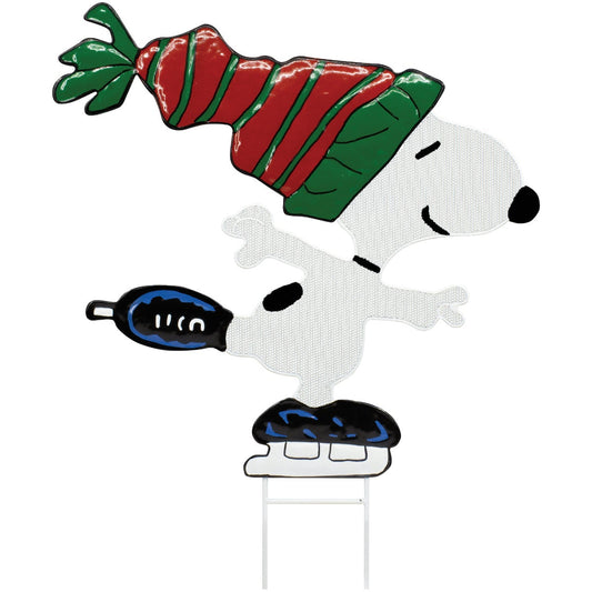 Peanuts 18 In. Mesh Metal Skating Snoopy