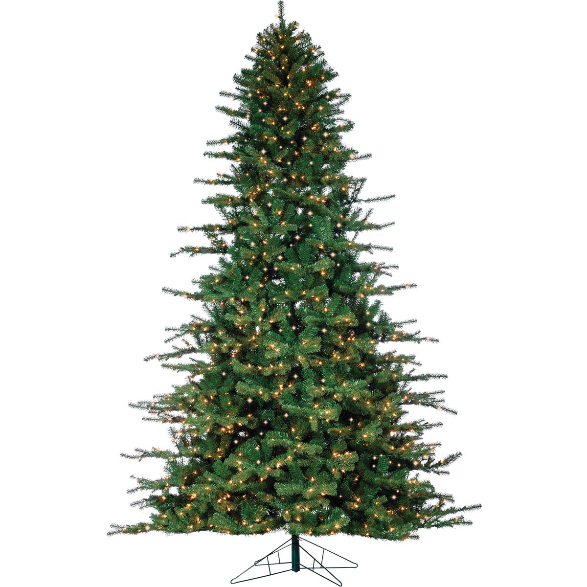 Sterling 9 Ft. New Layered Highland Pine 1400-Bulb Clear Incandescent Prelit Artificial Christmas Tree