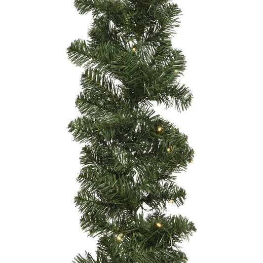 Everlands Imperial 190-Tip Prelit LED Artificial Soft Needle Pine Garland