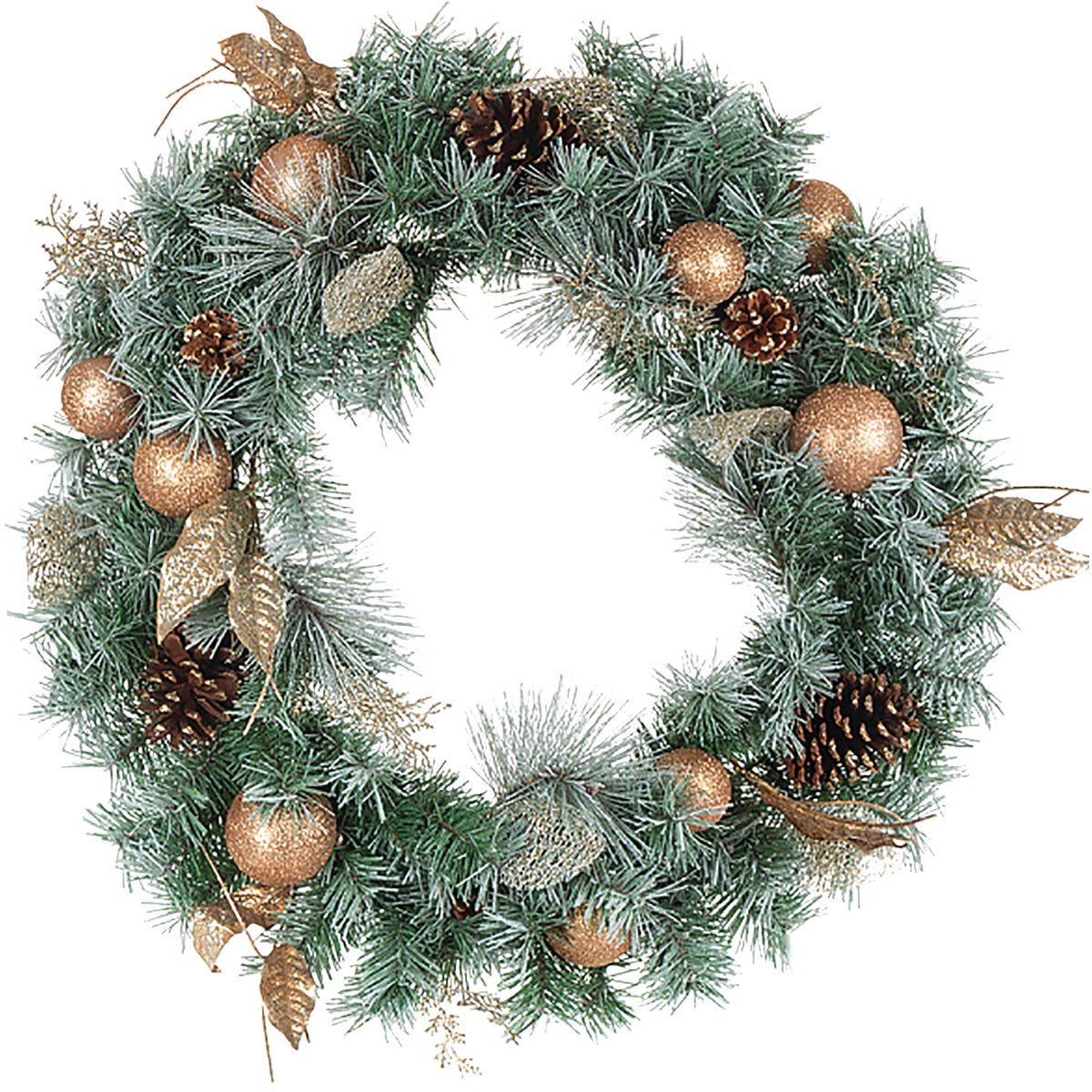 Gerson 30 In. Pine Artificial Wreath with Ornament