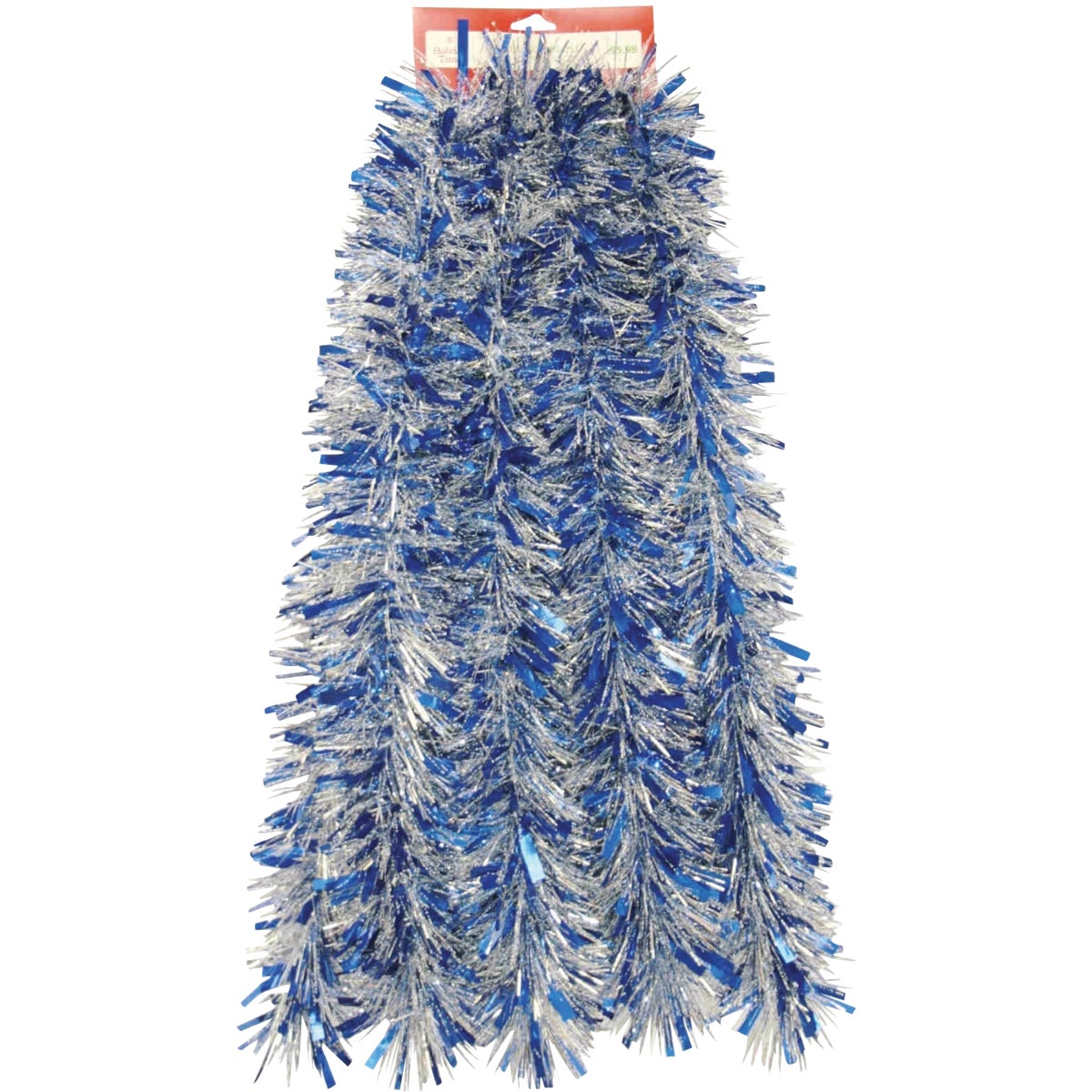 Youngcraft 10 Ft. Blue, Silver, & Snowstorm Tinsel Garland