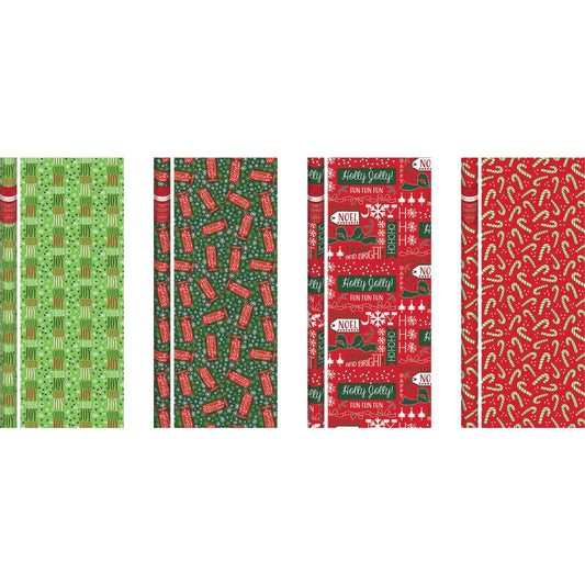 Paper Images Traditional 30 In. Christmas Gift Wrapping Paper