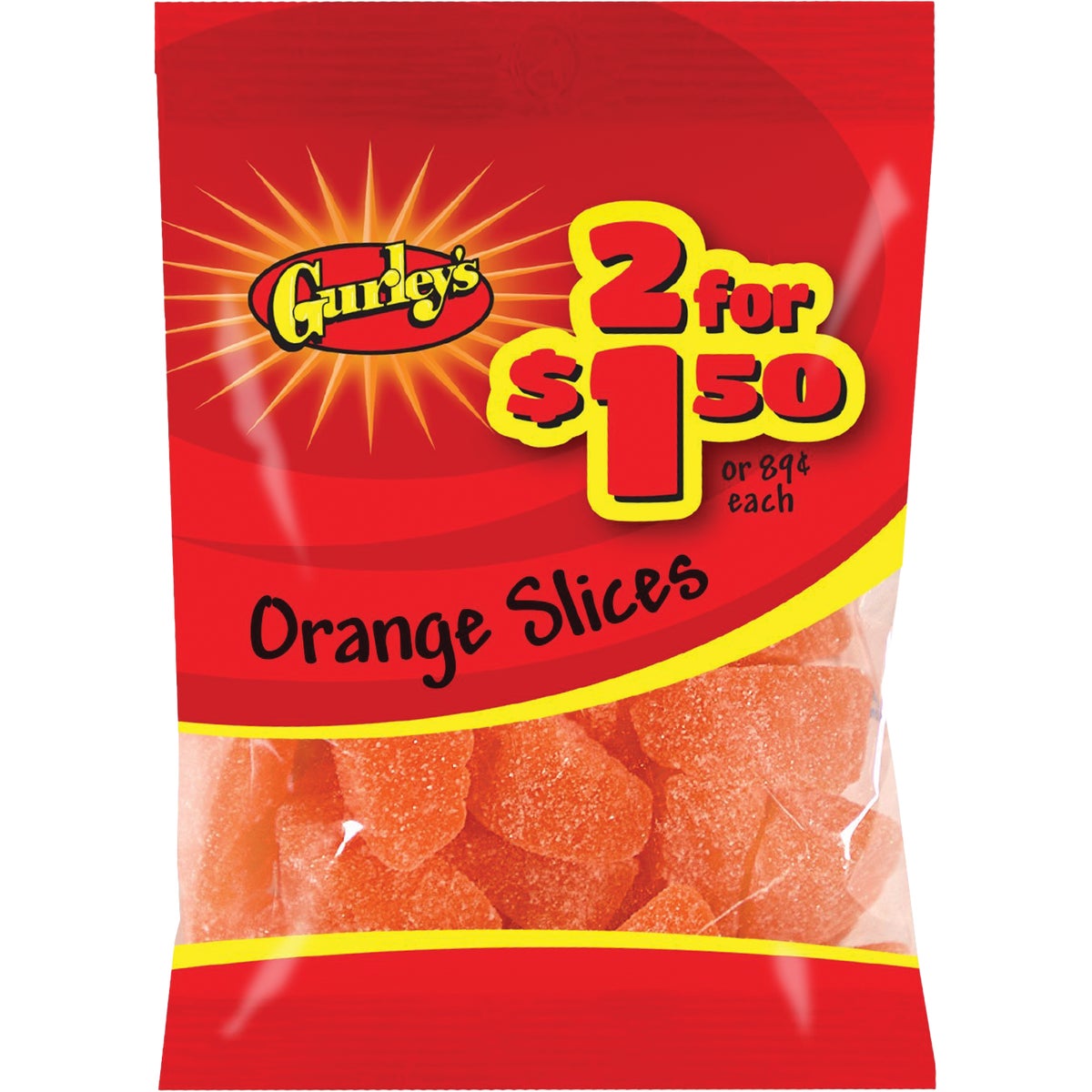Gurley's 4.5 Oz. Orange Slices