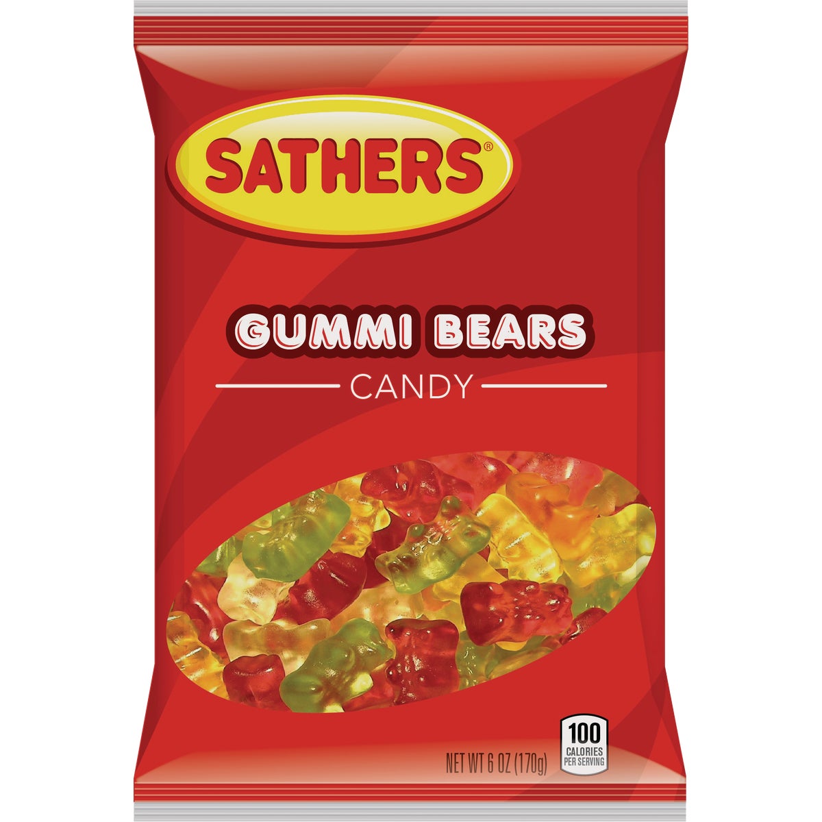 Sathers Assorted Fruit Flavors 6 Oz. Gummi Bears
