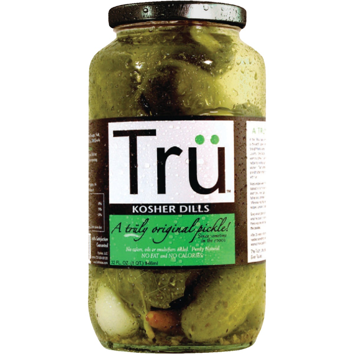 Tru 32 Oz. Kosher Dill Pickles