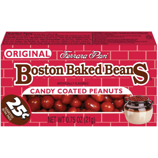 Ferrara Pan Candy Covered Peanuts 0.8 Oz. Boston Baked Beans