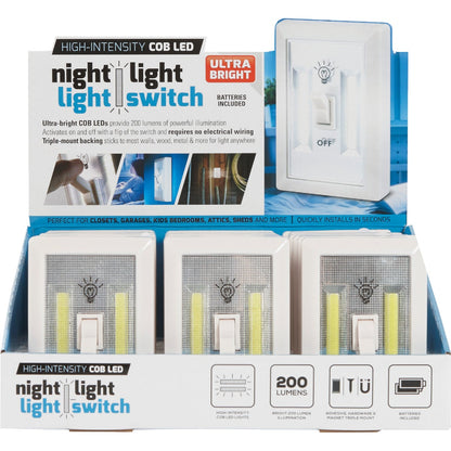 Diamond Visions COB LED Night Light Switch
