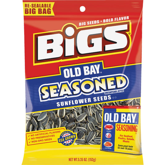 Bigs 5.35 Oz. Old Bay Seasoned Sunflower Seeds