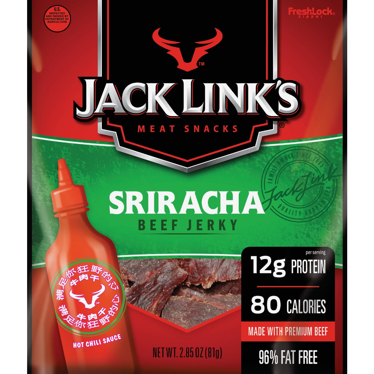 Jack Link's 2.85 Oz. Sriracha Beef Jerky