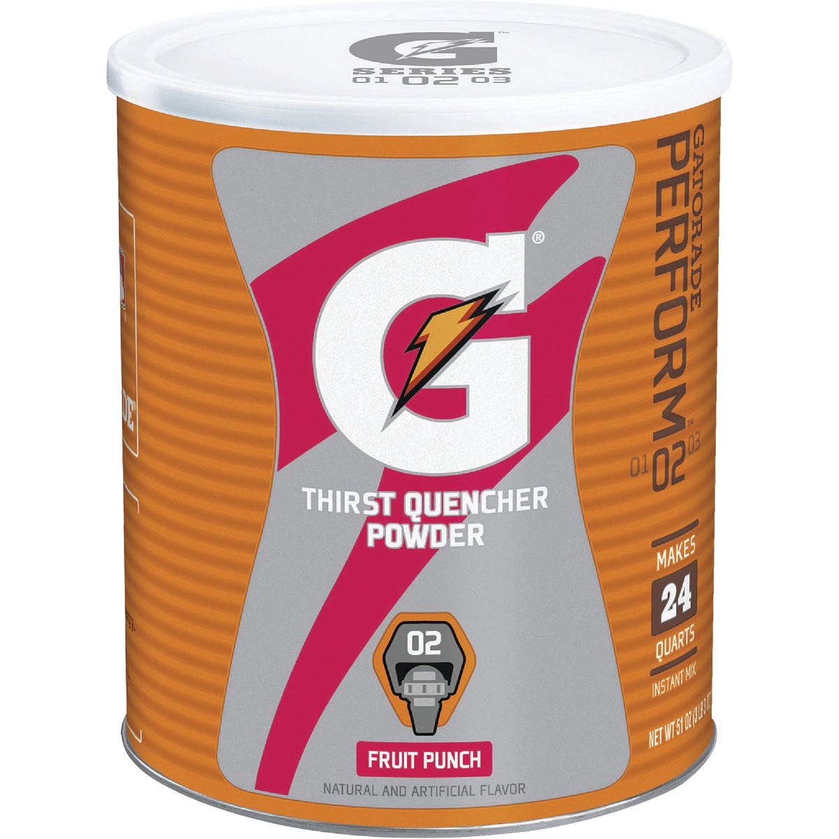 Gatorade 51 Oz. Fruit Punch Thirst Quencher Powder