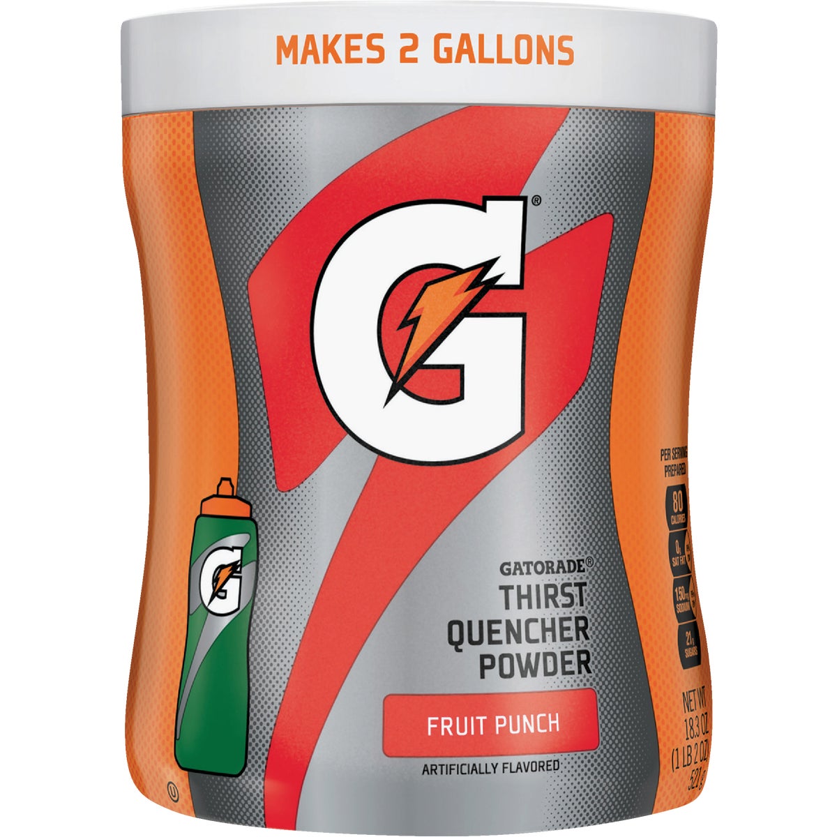 Gatorade 18.4 Oz. Fruit Punch Thirst Quencher Powder