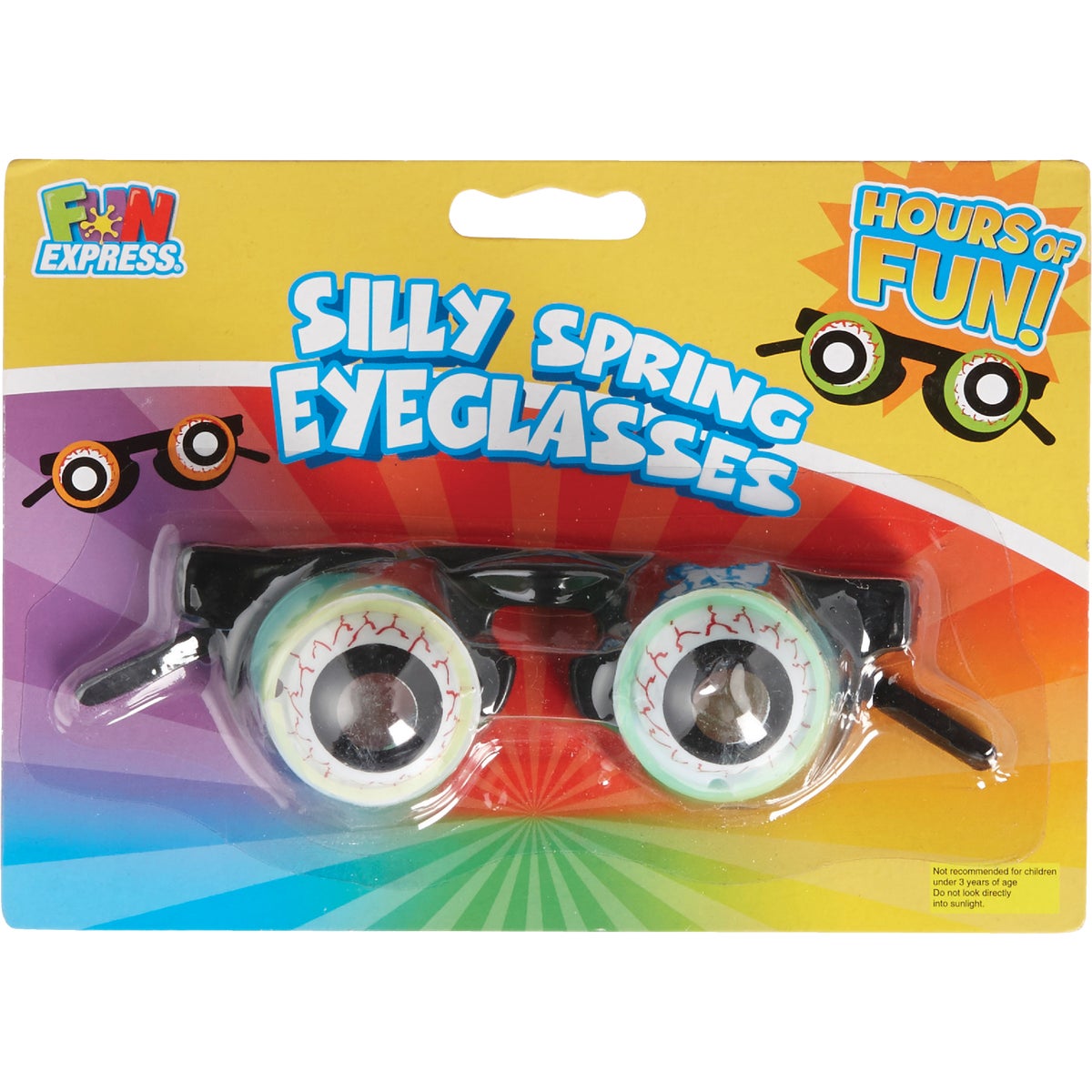 Fun Express Silly Spring Eyeglasses