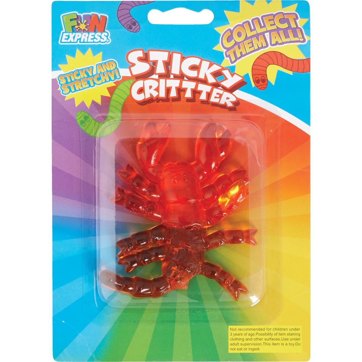 Fun Express Sticky Critter