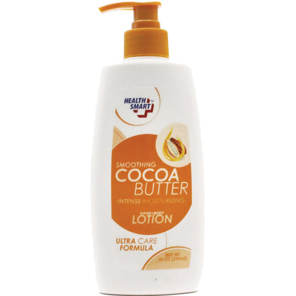 Health Smart 10 Oz. Pump Cocoa Butter Hand & Body Lotion