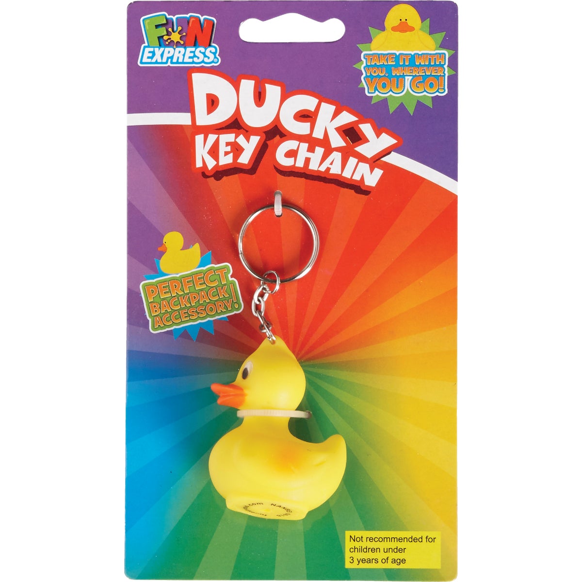 Fun Express Ducky Key Chain