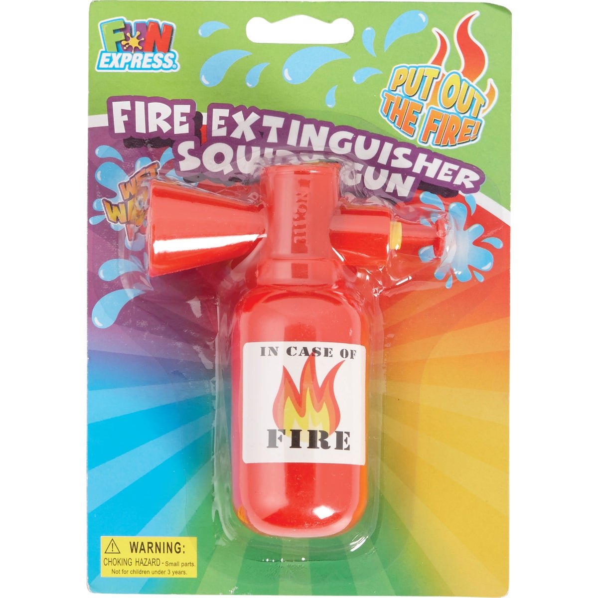 Fun Express Fire Extinguisher Squirt Gun