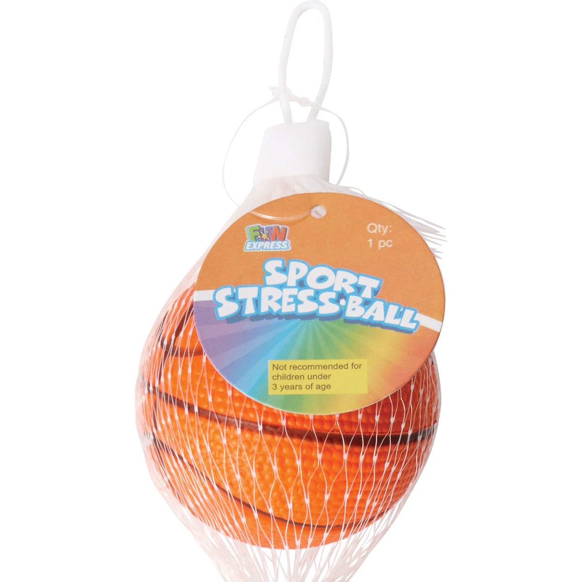 Fun Express Assorted Sports 2-3/8 In. Rubber Stress Ball