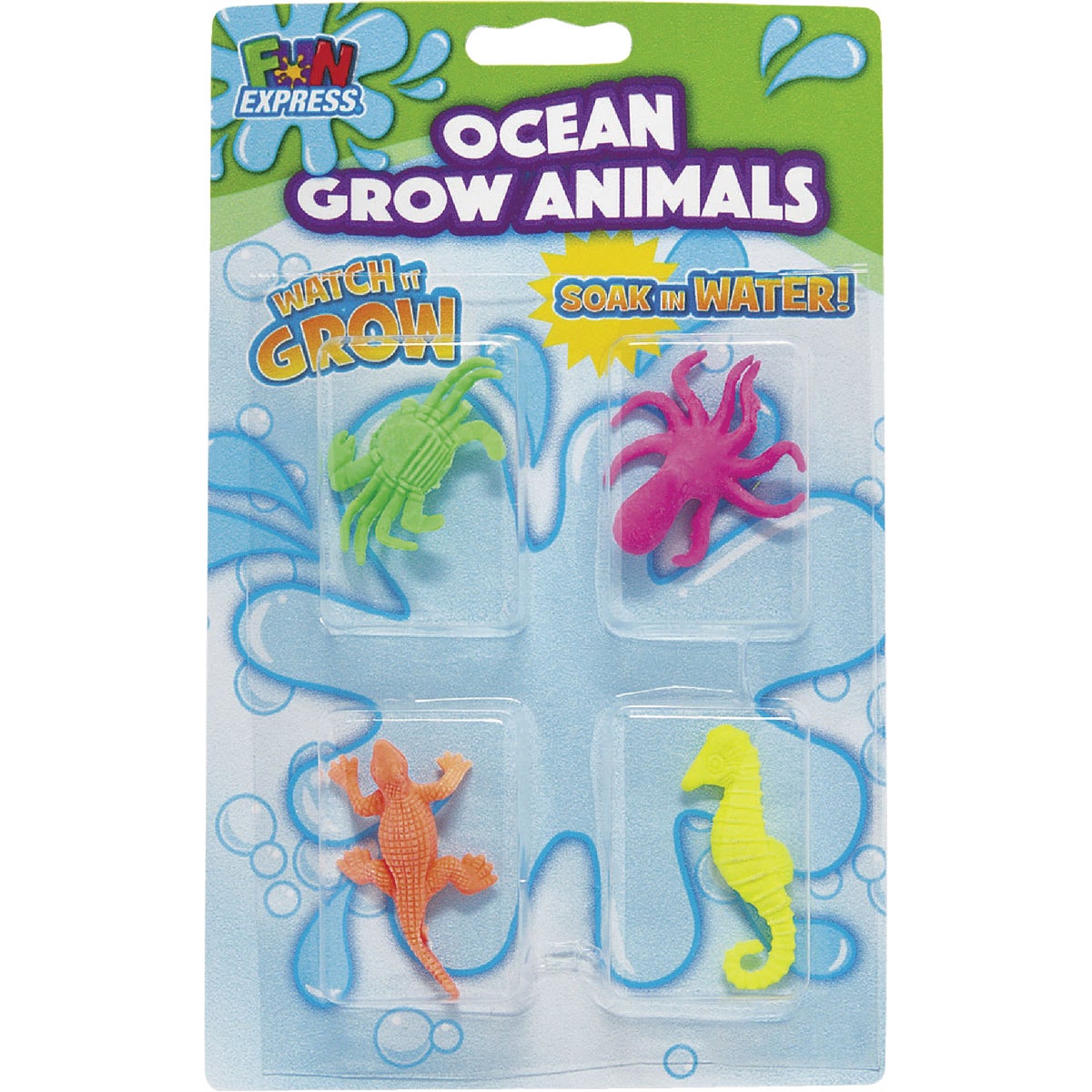 Fun Express Foam Assorted 3 Yrs. & Older Ocean Grow Animals