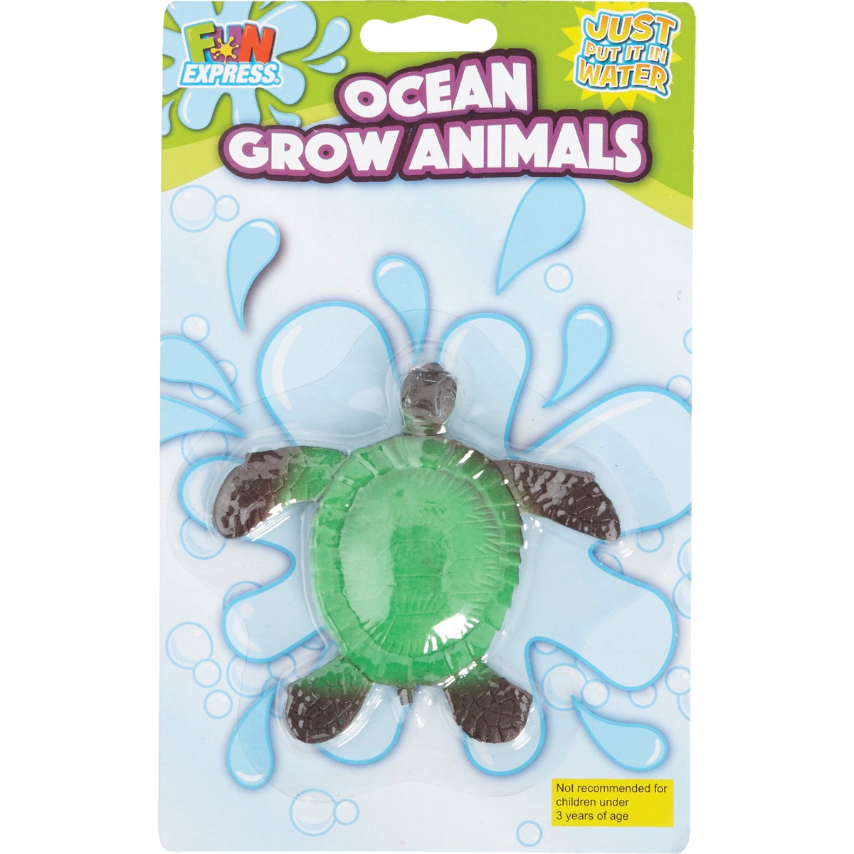 Fun Express Foam Assorted 3 Yrs. & Older Ocean Grow Animals