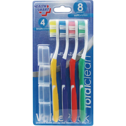 Health Smart Value Pack Soft Toothbrush Kit