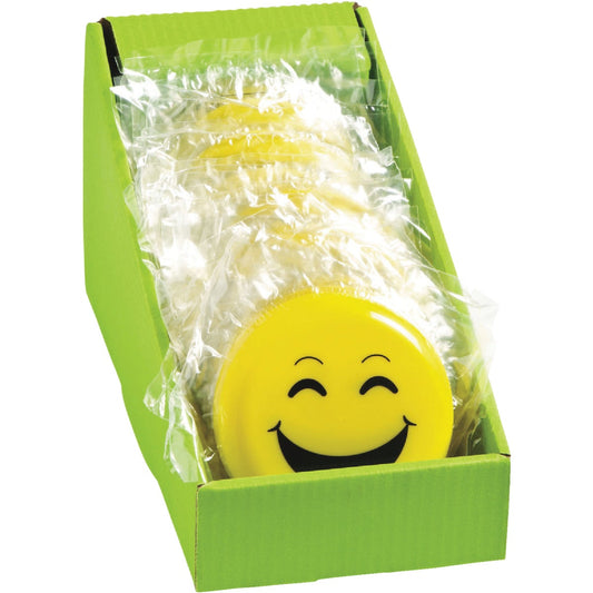 Fun Express 5 In. Yellow Emoji Flying Disc