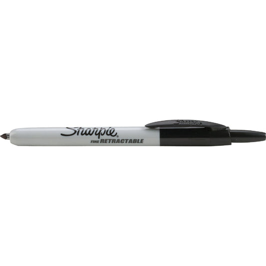 Sharpie Black Fine Point Retractable Marker