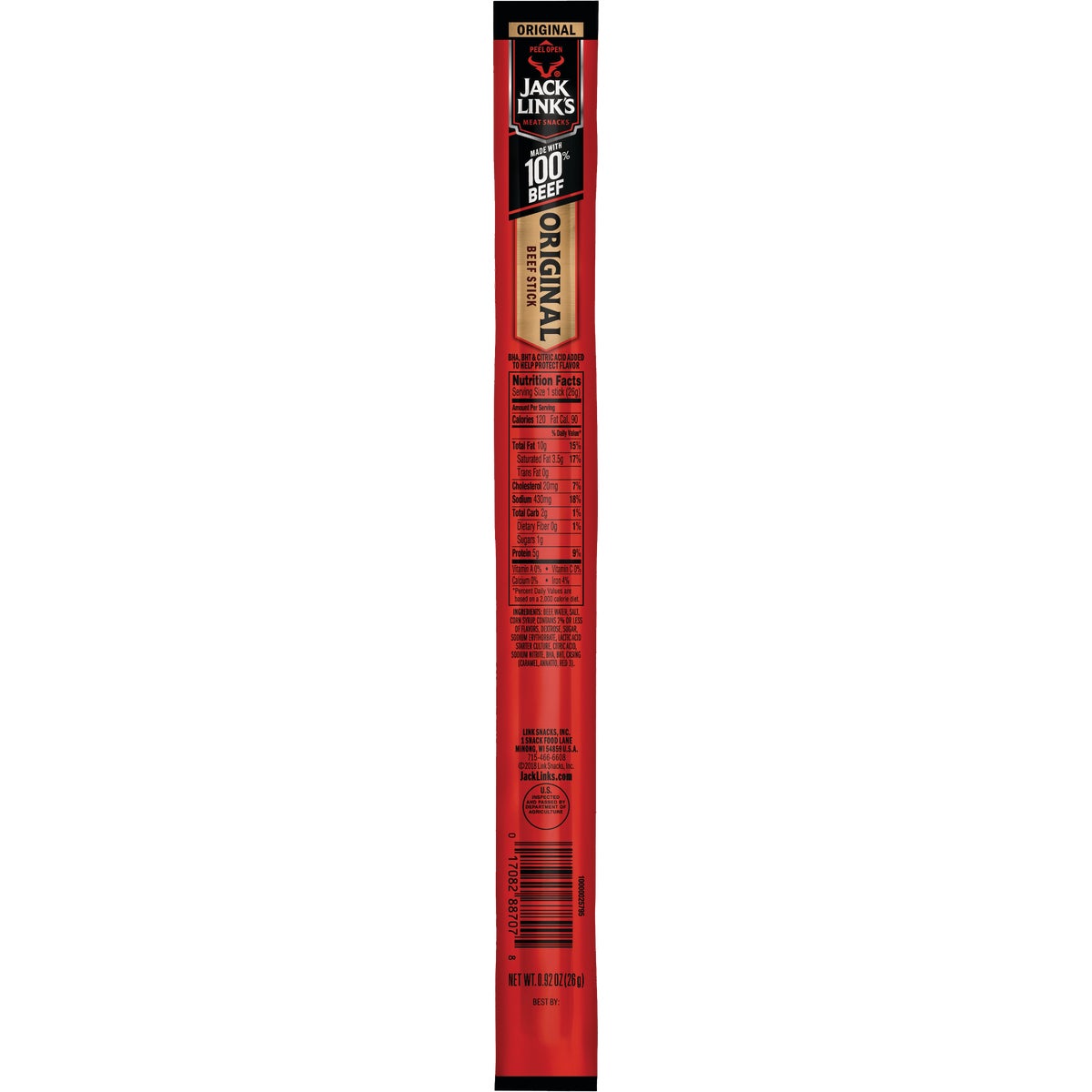 Jack Link's Original 0.92 Oz. Beef Stick