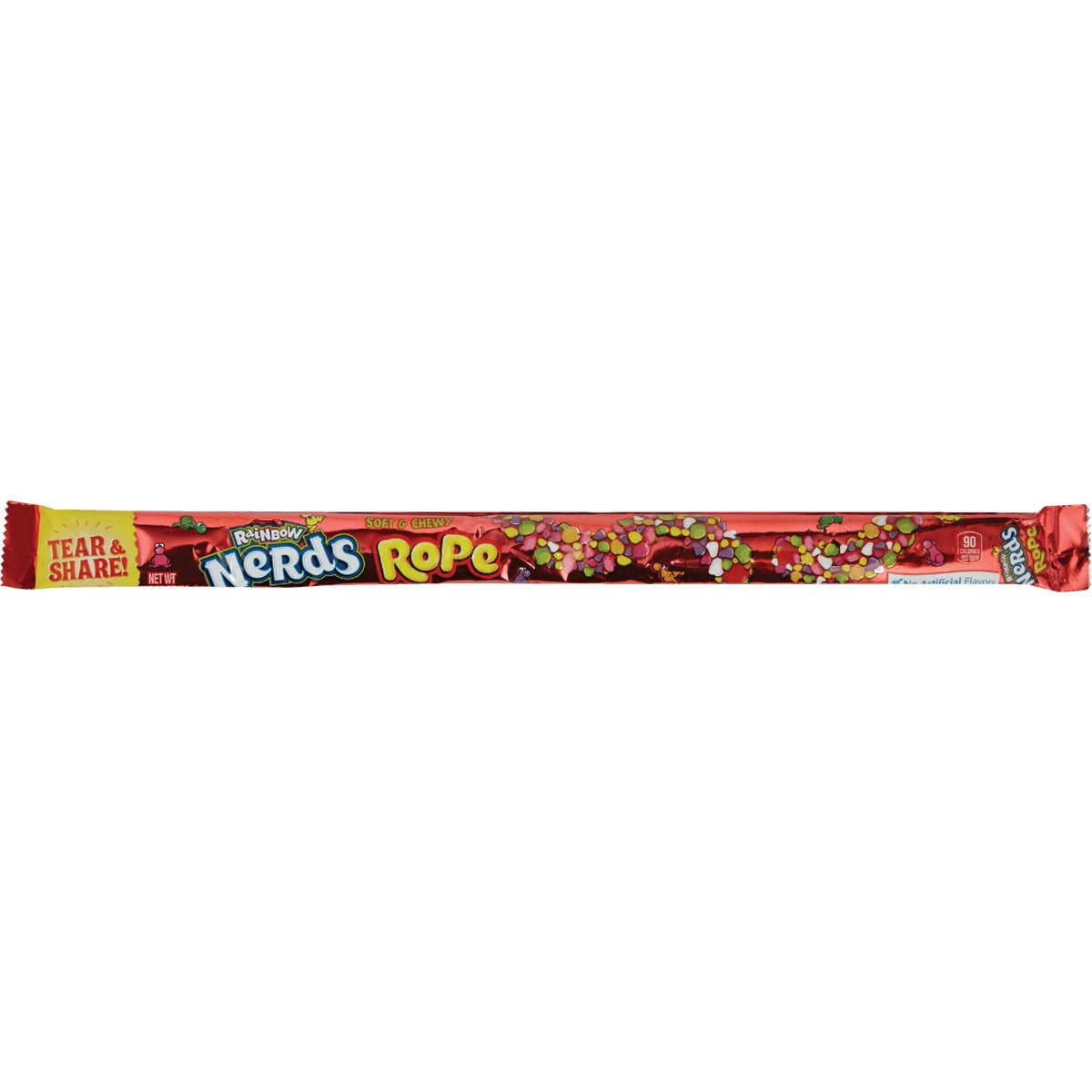 Nerds Assorted Flavors 0.92 Oz. Rainbow Rope Candy